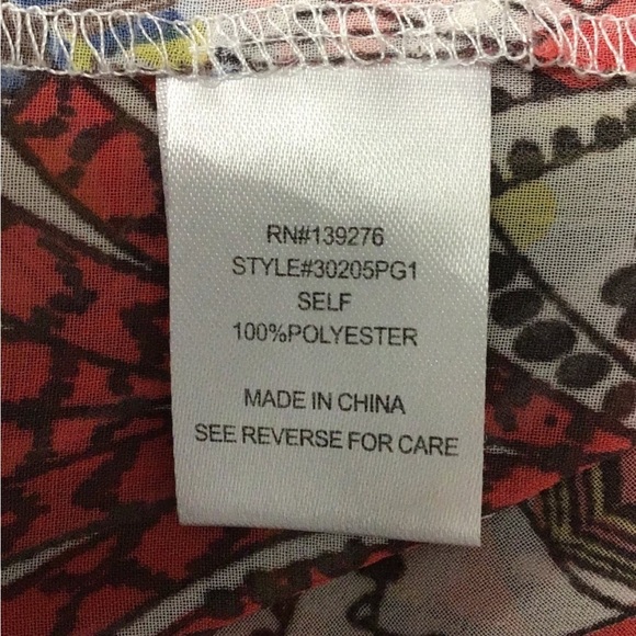 Daniel Rainn Women’s Open Front Fringe Boho Kimono Top, size XS/S - Picture 8 of 15